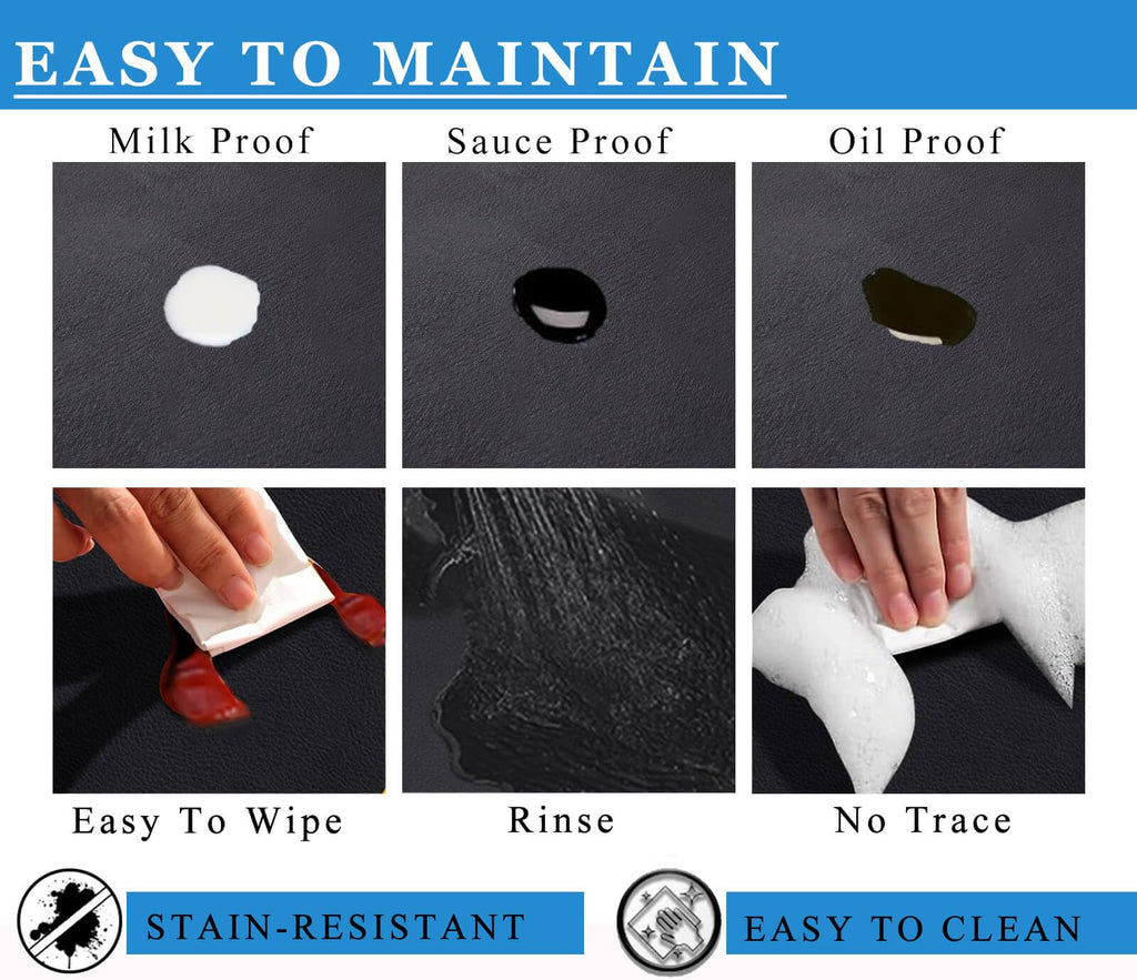 Kitchen Counter Mat for Coffee Maker – Absorbent & Quick-Dry Bar Pad with Non-Slip Backing, Protective Surface for Espresso Machine, Dish Drying Mat (Blue,40*50cm)