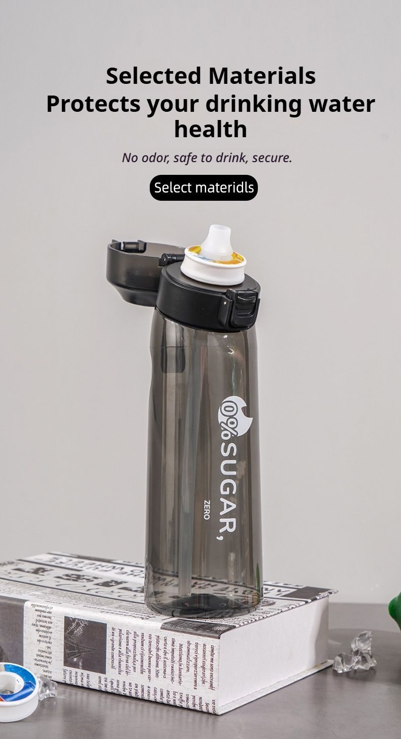 0 Sugar 0 Calorie Scented Water Bottle Blue purple gradient