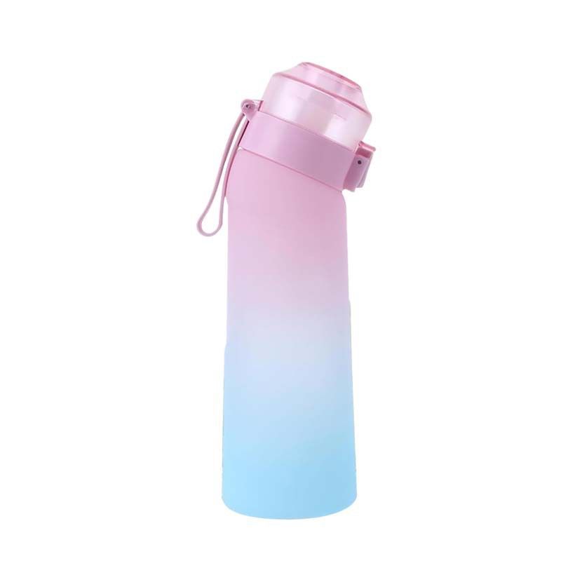 0 Sugar 0 Calorie Scented Water Bottle Gradient of pink and blue