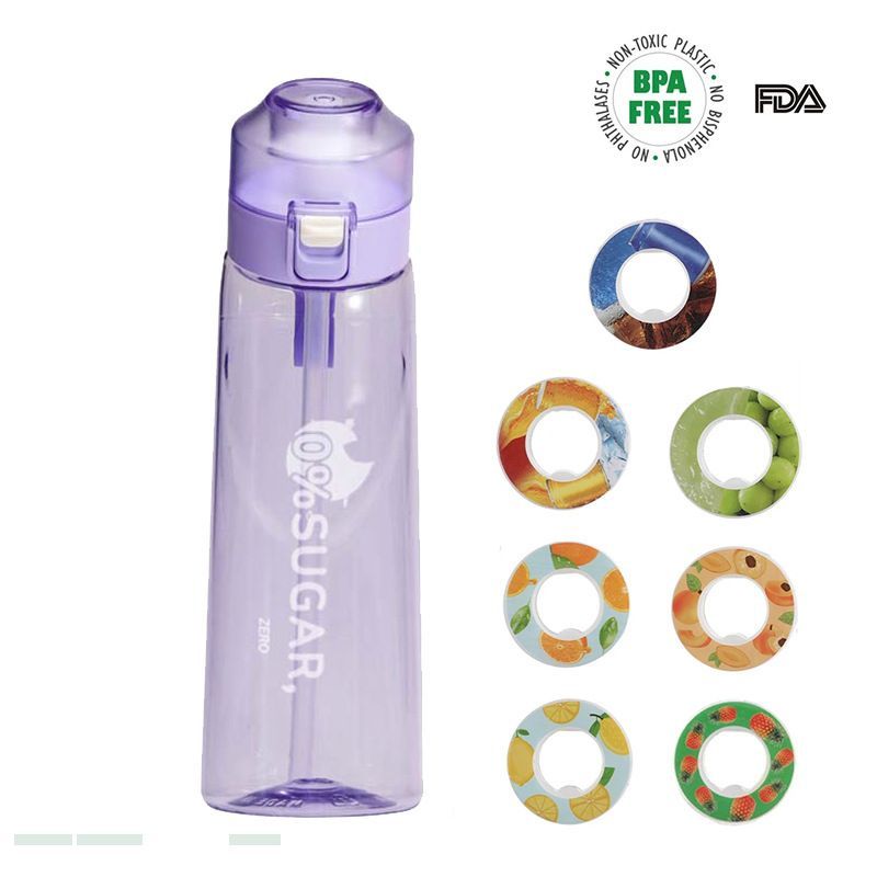 0 Sugar 0 Calorie Scented Water Bottle Purple 7 Rings