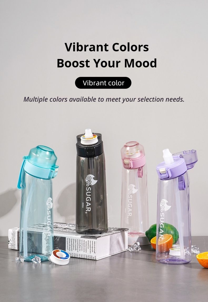 0 Sugar 0 Calorie Scented Water Bottle Purple 7 Rings