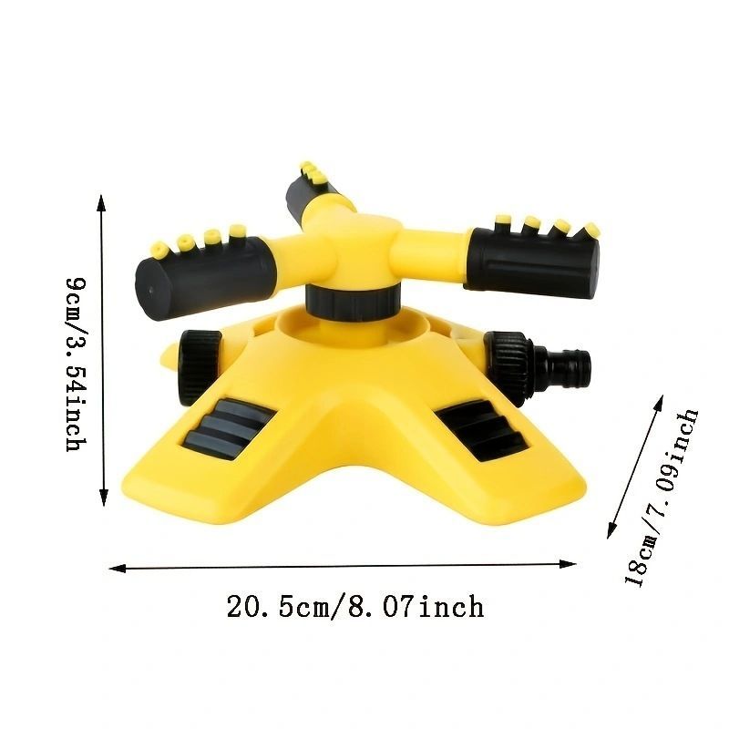 1SetSprinkler(Base+Trident)-Yellow