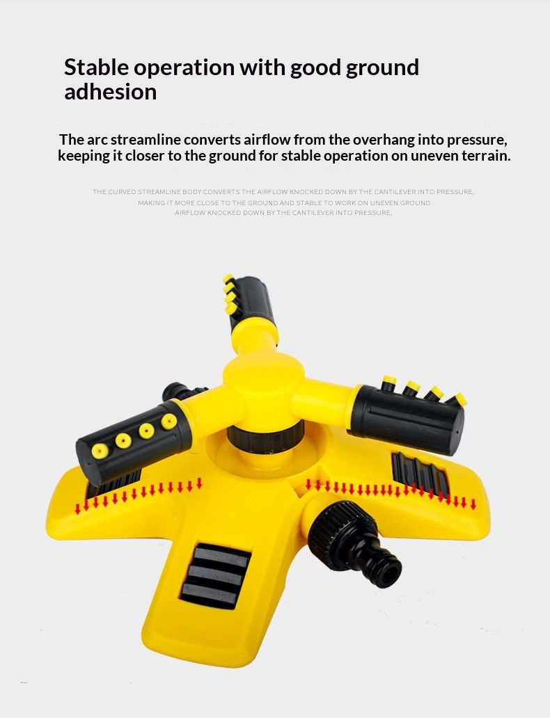 1SetSprinkler(Base+Trident)-Yellow