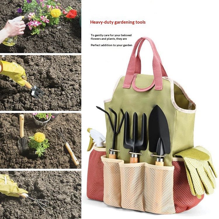 Landscaping9-PieceSet(IncludesTools,Shears,Bag,WateringCan)