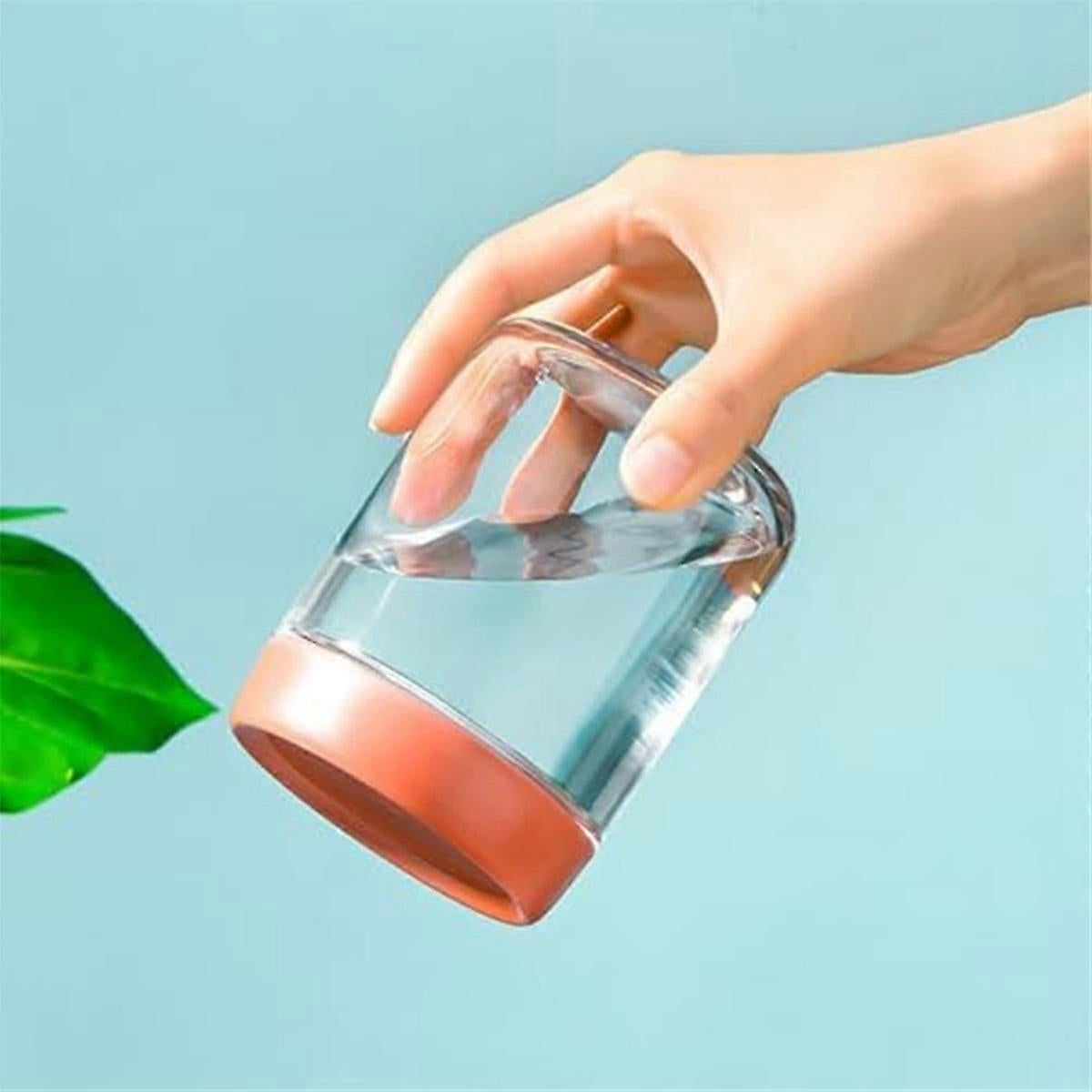 2pcs Oats Containers with Airtight Lids Wide Mouth Glass Mason Salad Jars Leakproof