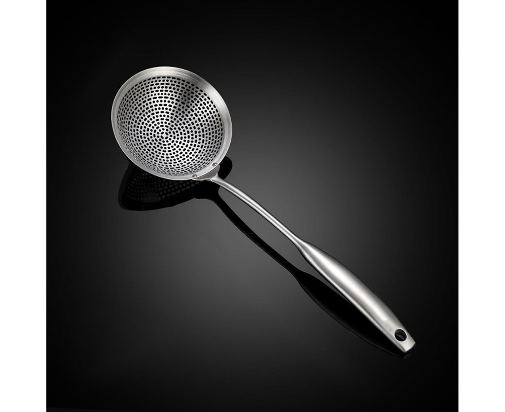 Oil Strainer Multi-functional Heat Resistance Stainless Steel Household Fine Mesh for Kitchen-14cm