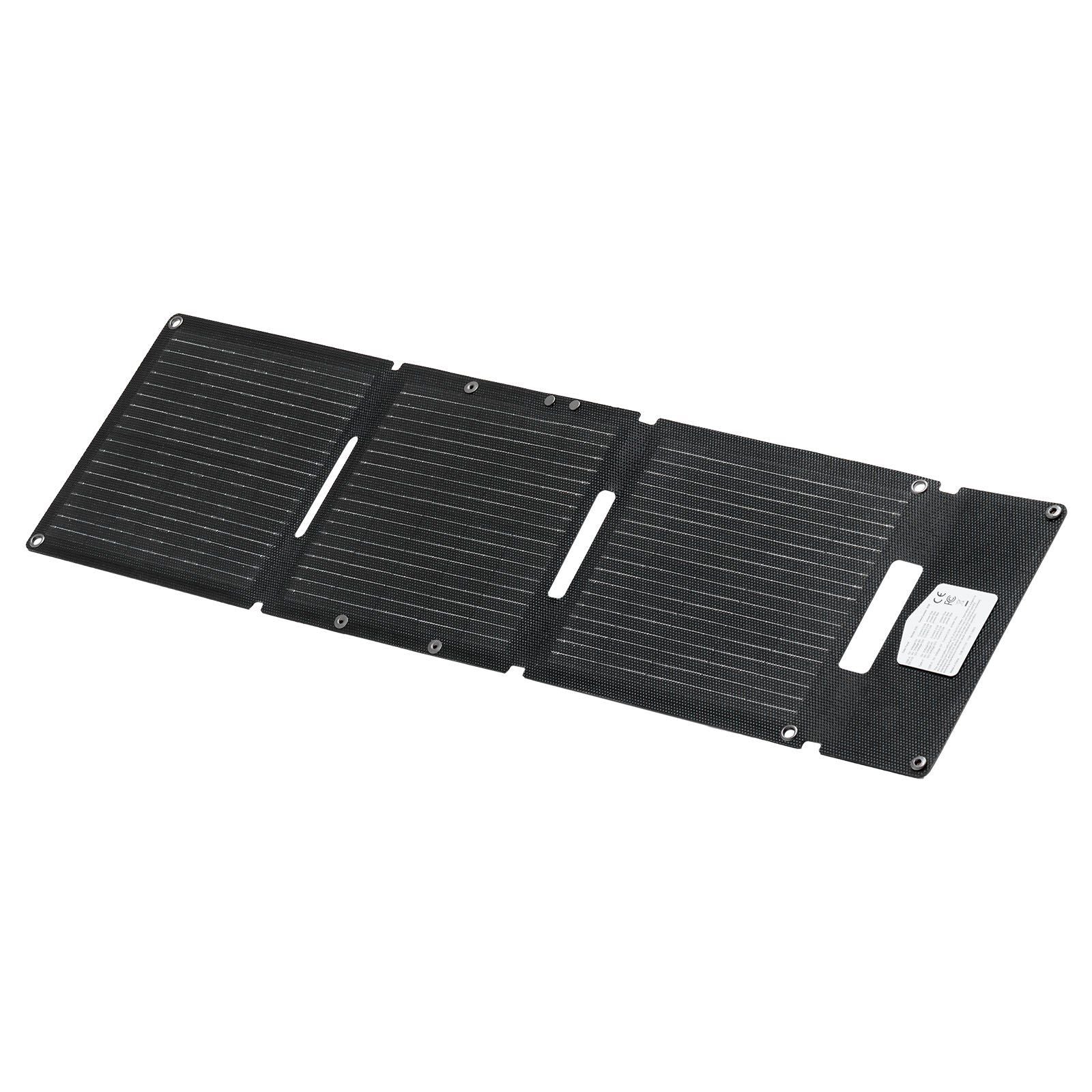 30W Foldable Solar Panel Charger, 16BB N-Type Monocrystalline Solar Panel 24% Efficiency, Ultra-Light Portable with USB-A, USB-A (QC3.0) & Type-C Ports for Camping, Backpacking, Phones, Tablets